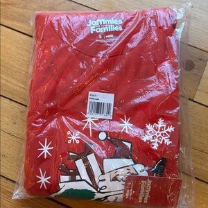 Christmas pajamas matching set men’s size s new in packaging